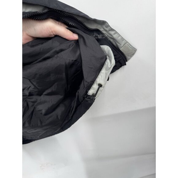 NFL Raiders Team Sports Nylon Jacket Men Large Gray Fan Merch Sportswear - Picture 7 of 11